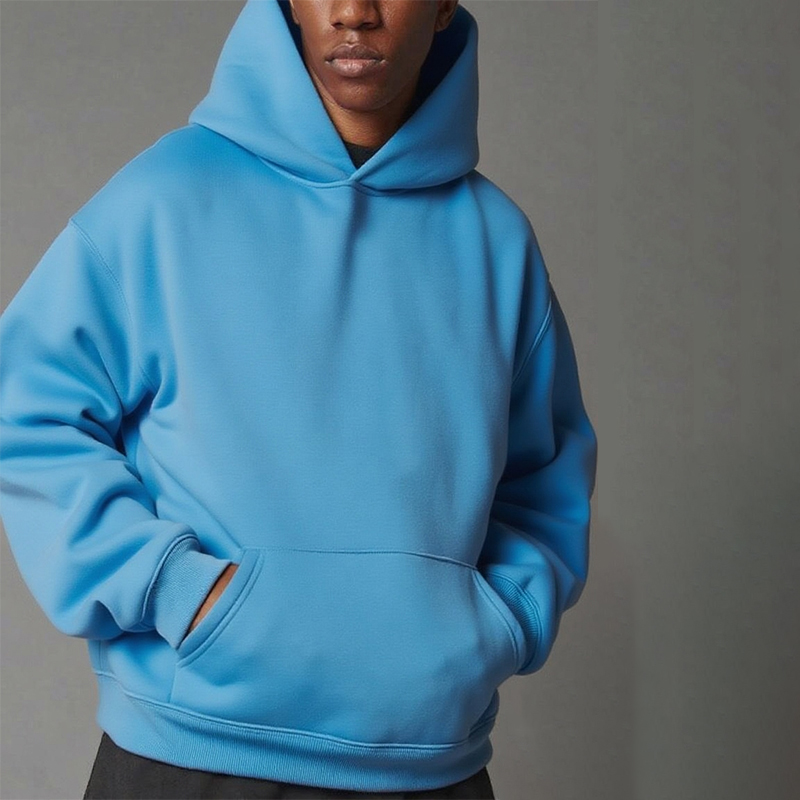 Streetwear Brand Tracksuit - Hoodie Sweatshirt Kasual Pria, Hoodie Berkerudung