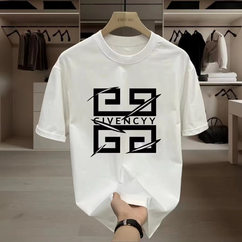 Streetwear Brand Designer - Kaus Cetak Logo Merek GIVENCY Pria