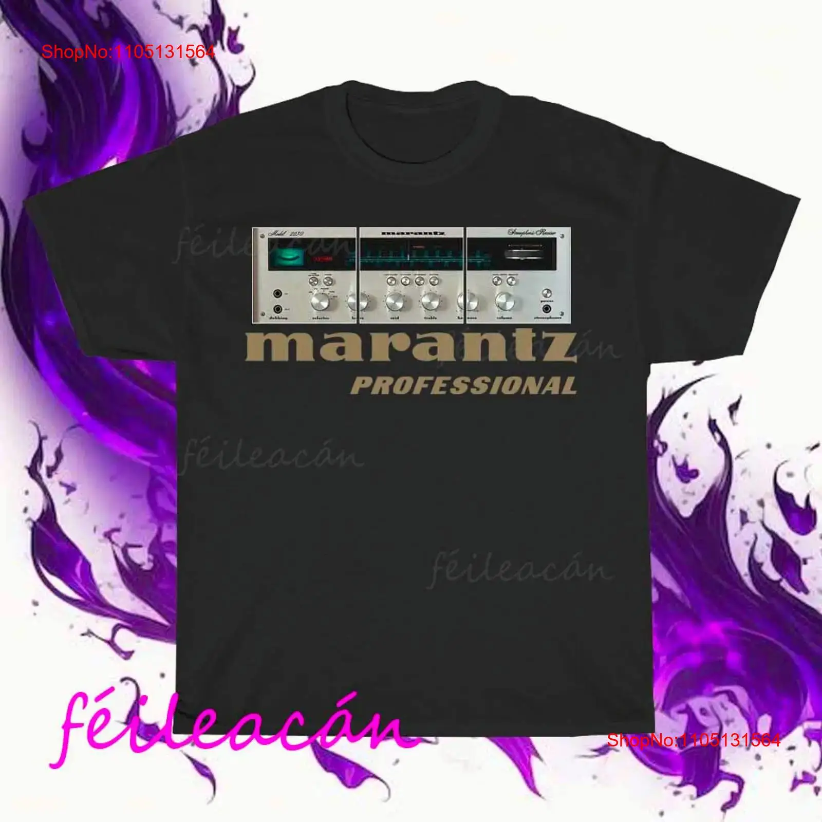 Streetwear Brand Shirts - Kaos Marantz Amplifier Logo Amerika Baru,