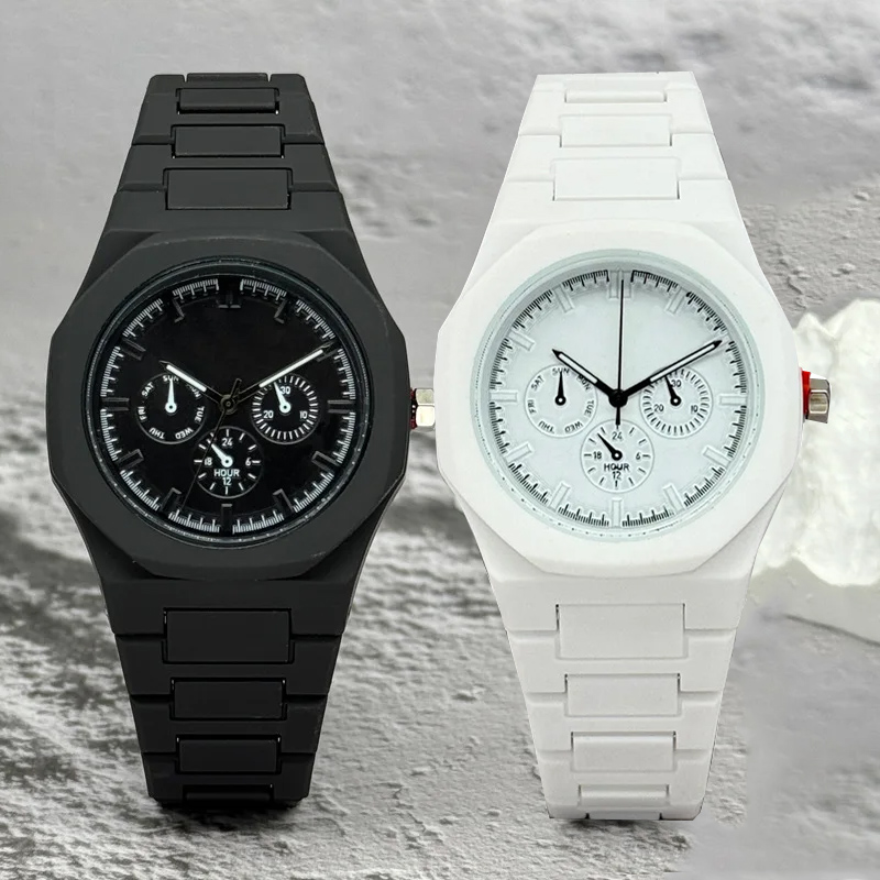 Streetwear Brand Luxury - Jam Tangan Pria Wanita Dial Tiga