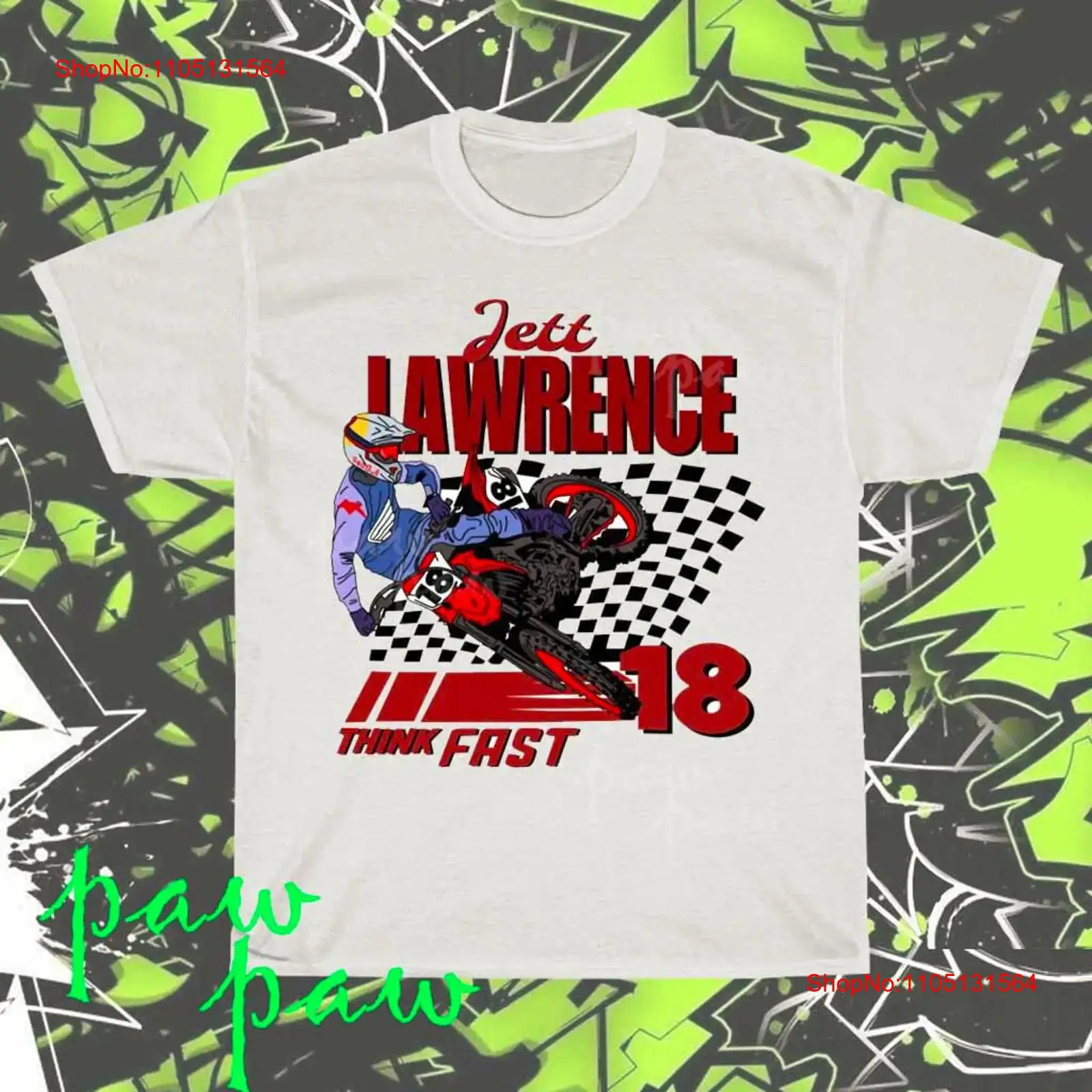 Kaos Amerika Logo Jett Lawrenc - Streetwear Brand Shirts ulasan dan harga