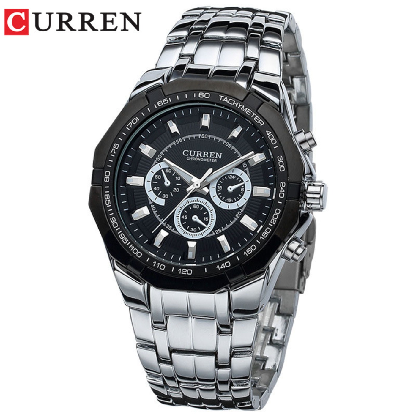 CURREN Jam Tangan Pria Olahrag - Streetwear Brand Luxury ulasan dan harga