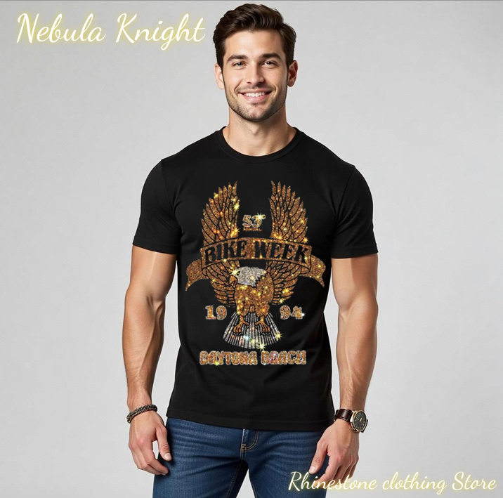 Kaos Pria Mewah Berhias Krista - Streetwear Brand Designer ulasan dan harga