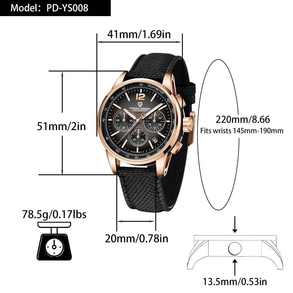 PAGANI DESIGN Jam Tangan Pria  - Streetwear Brand Luxury ulasan dan harga