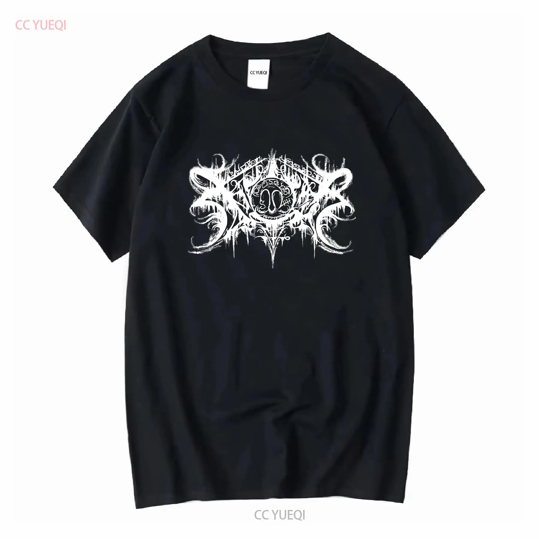 XASTHUR Kaus Baru Hitam Metal  - Streetwear Brand Shirts ulasan dan harga