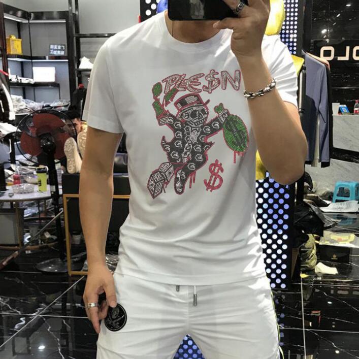 Kaus Berlian Imitasi Tengkorak - Streetwear Brand Designer ulasan dan harga
