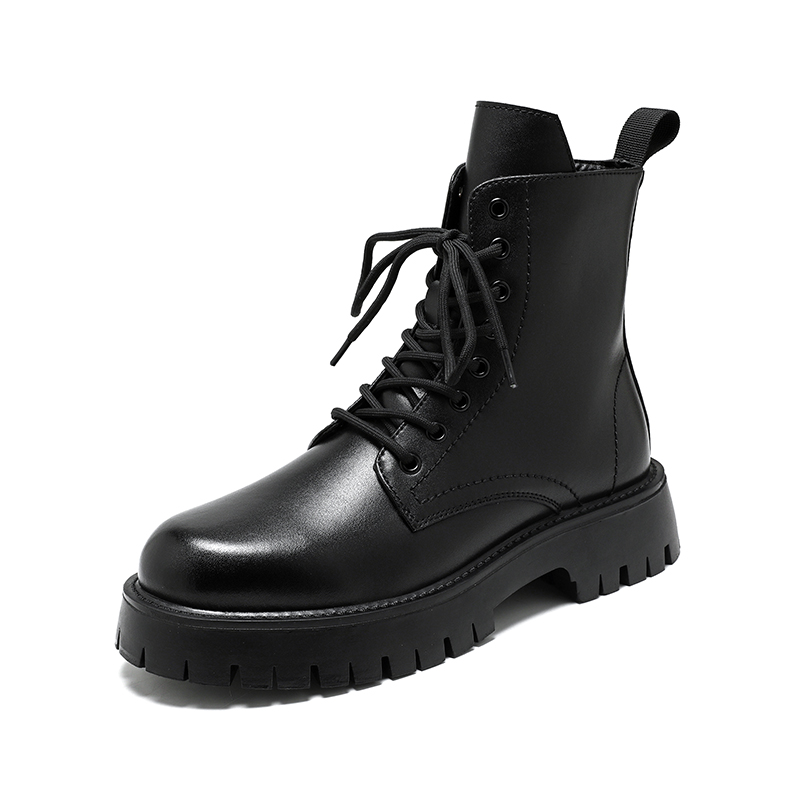 Sepatu Bot Kulit Asli Pria Mew - Streetwear Brand Luxury ulasan dan harga