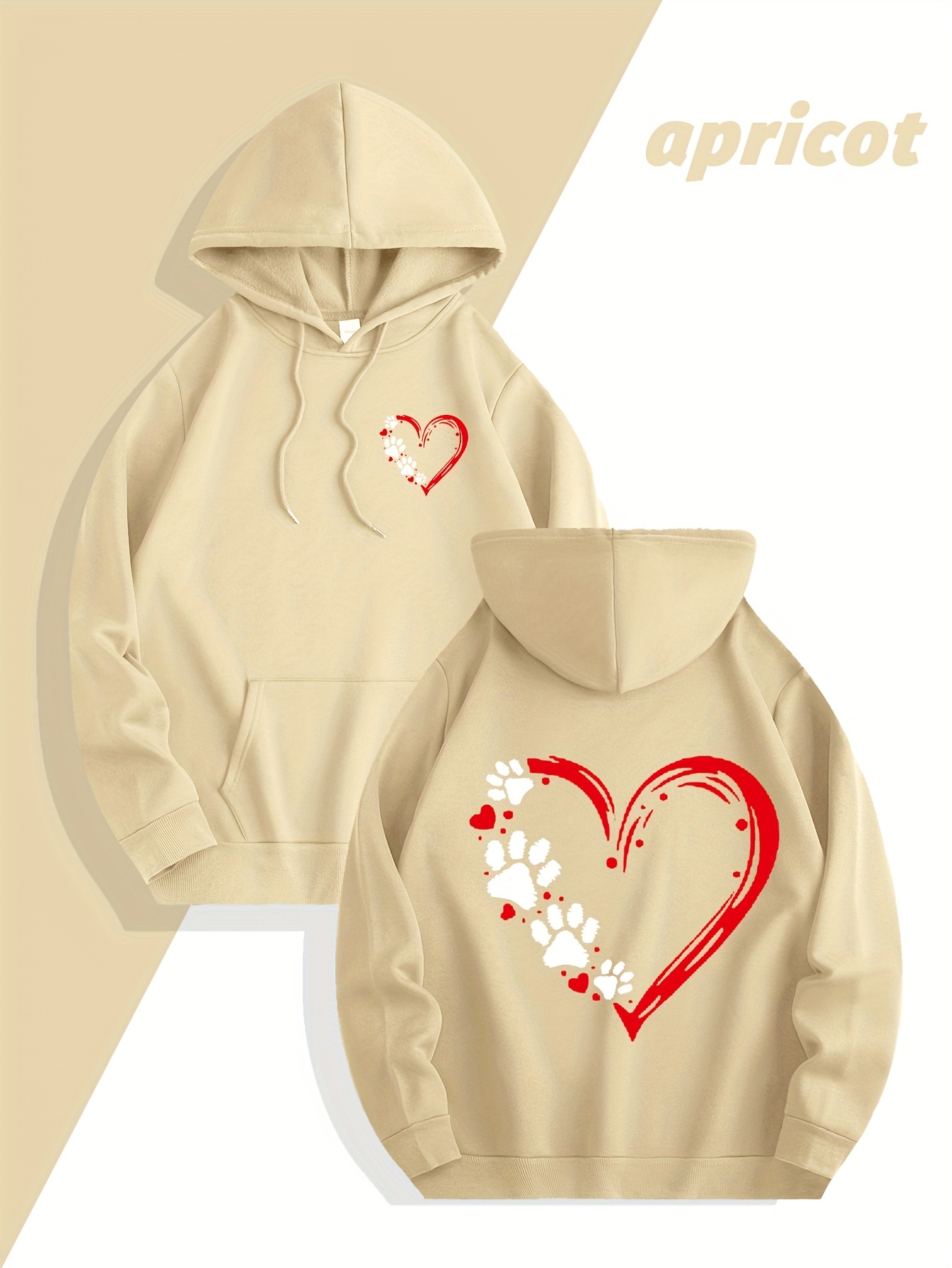 Sweatshirt Pria Motif Hati Mer - Streetwear Brand Hoodie ulasan dan harga